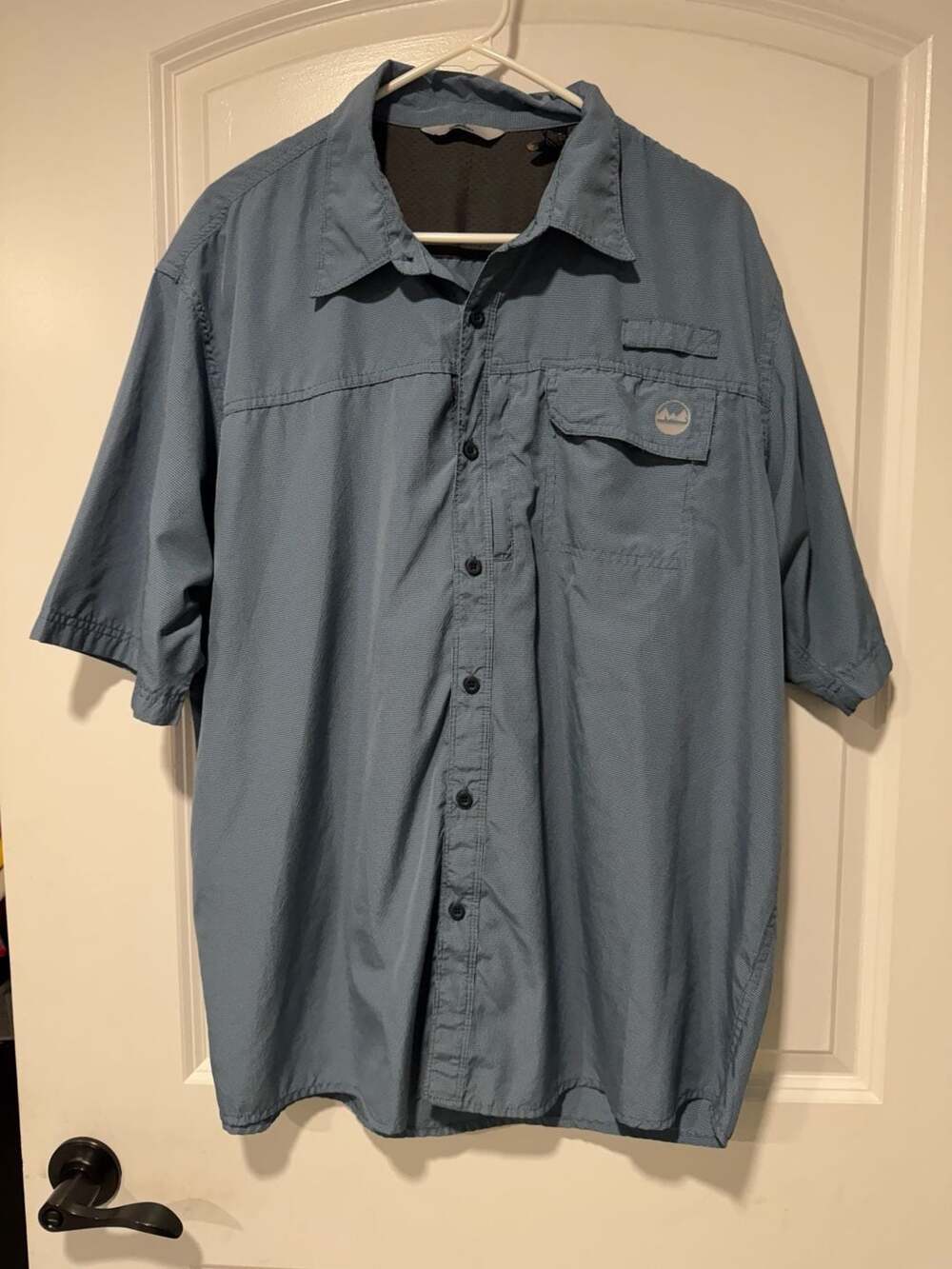 Outdoor Fishing Hiking Button Up Shirt Vented Utility Gorpcore Men’s XL